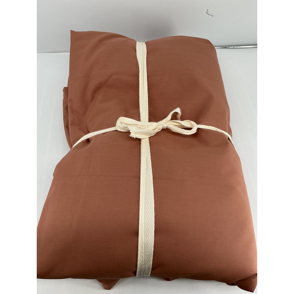 Organic Crisp Percale Duvet Cover - Picture 2 of 3
